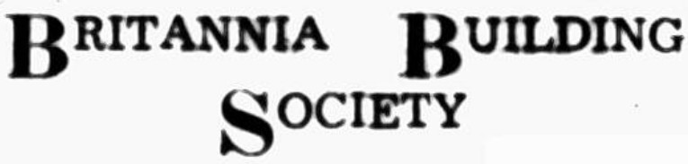 Britannia Building Society (1946-1955) logo