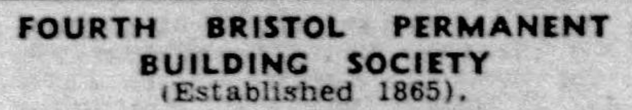 Fourth Bristol Permanent Building Society logo