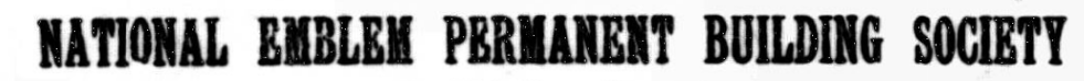 National Emblem Permanent Building Society logo