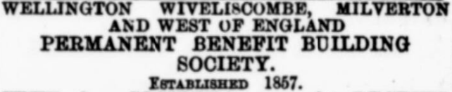 Wellington, Wiveliscombe, Milverton & West of England Permanent Benefit Building Society logo