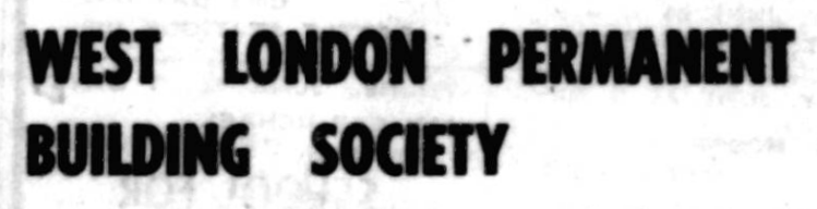 West London Permanent Building Society logo