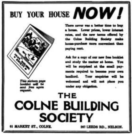 1935 — Advert on Nelson Leader
