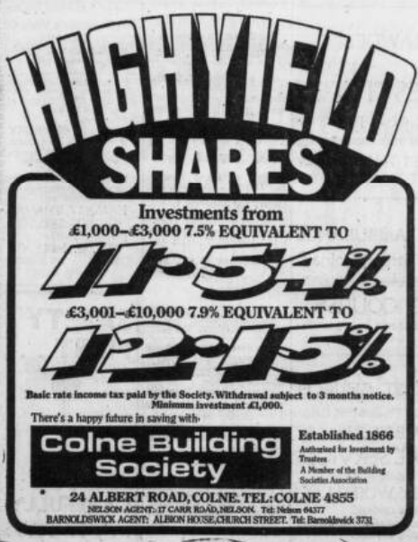 1975 — Advert on Nelson Leader